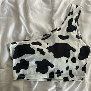 Off the shoulder crop top
